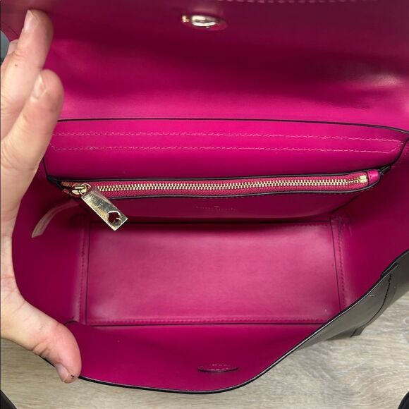 7372 Kate Spade black leather crossbody 244017372 - Picture 4 of 16